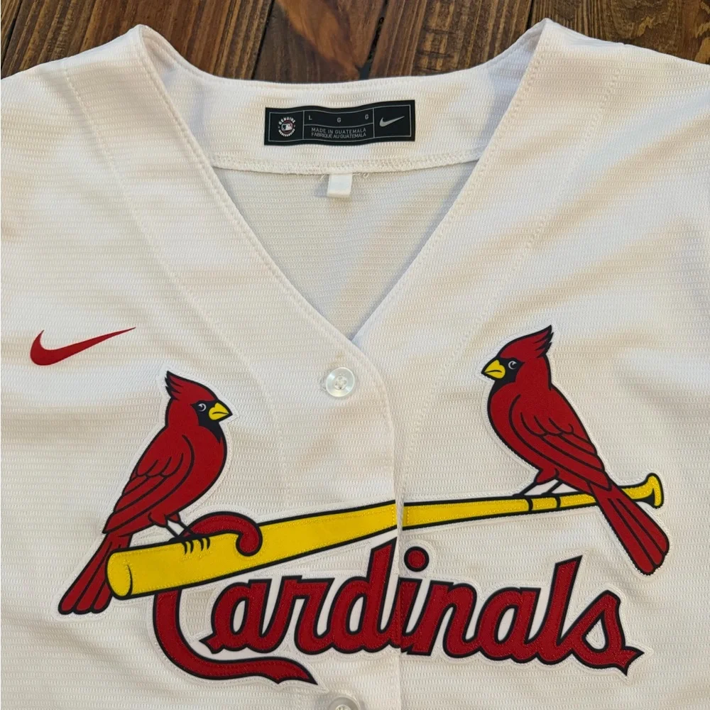 Nike Women's White Cardinals Jersey - Picture 2 of 5
